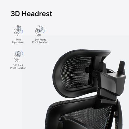 AndaSeat X-Air Pro Mesh Gaming Chair, Black, product image 12