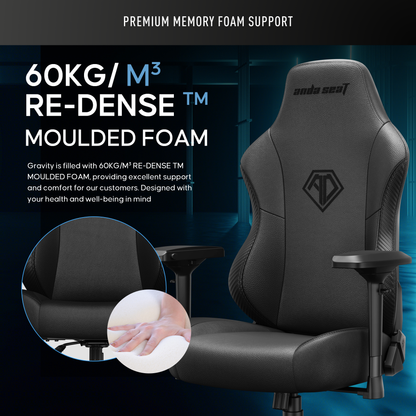 AndaSeat Gravity Premium Gaming Chair, Black, product image 4