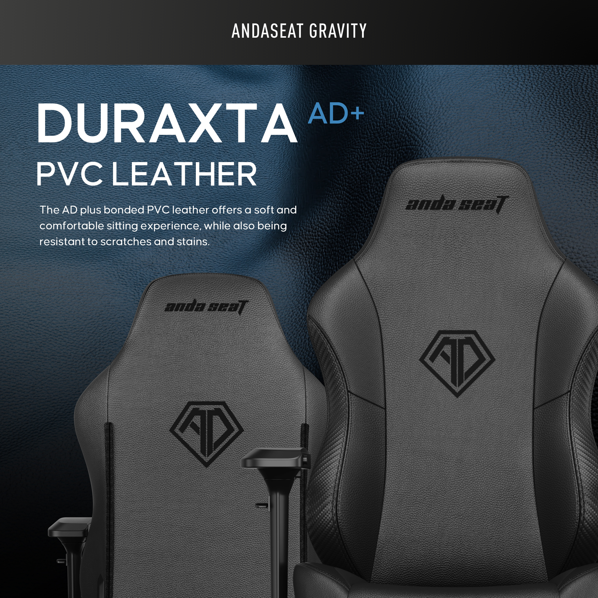 AndaSeat Gravity Premium Gaming Chair, Black, product image 6