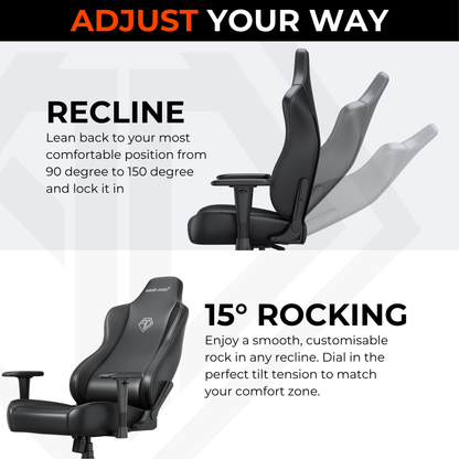 AndaSeat Novis Gaming Chair, Grey, product image 5