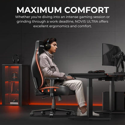 AndaSeat Novis Ultra Gaming Chair, Black, product image 2