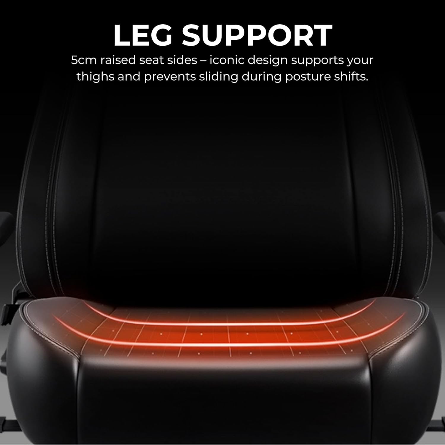 AndaSeat Novis Ultra Gaming Chair, Black, product image 4