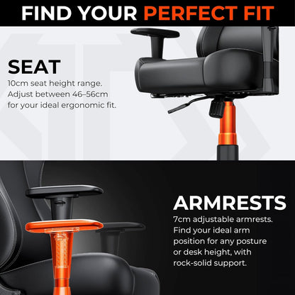 AndaSeat Novis Ultra Gaming Chair, Black, product image 6