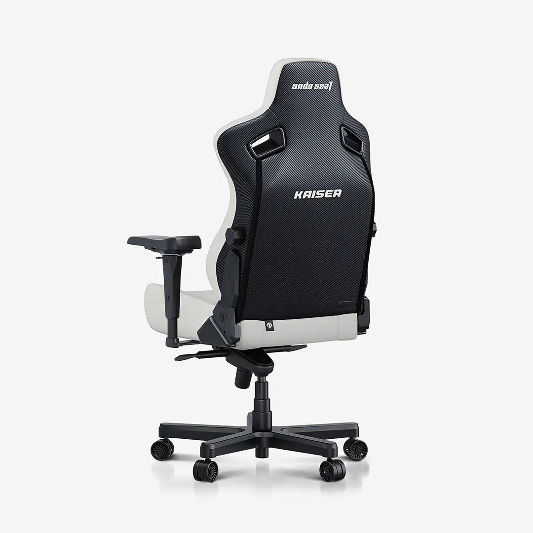 AndaSeat Kaiser 3 Pro Gaming Chair, White, product image 3