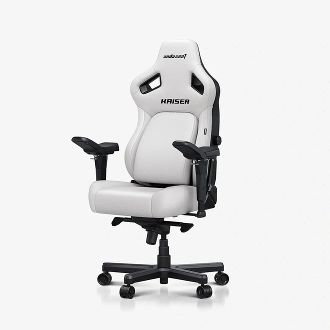 AndaSeat Kaiser 4 Premium Gaming Chair, White, product image 1