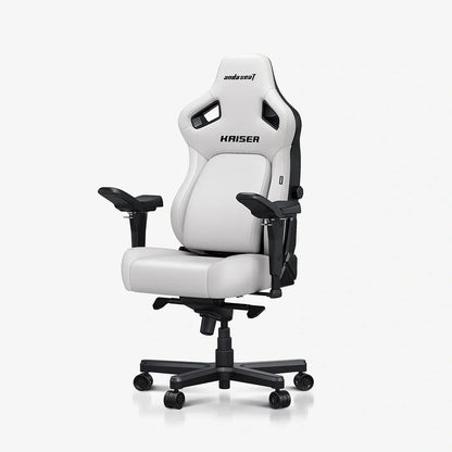 AndaSeat Kaiser 4 Premium Gaming Chair, White, product image 2