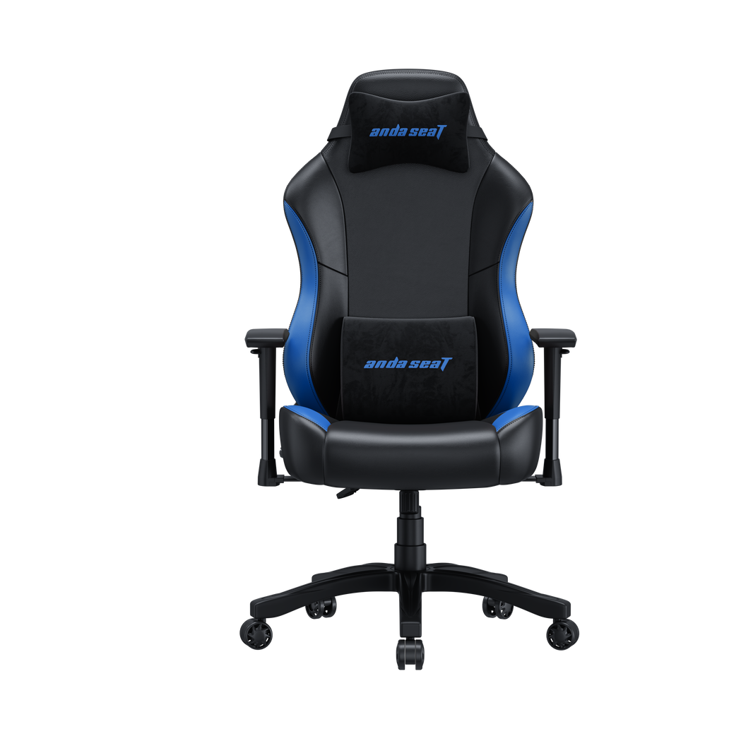 AndaSeat Luna Premium Gaming Chair, Black & Blue, product image 2