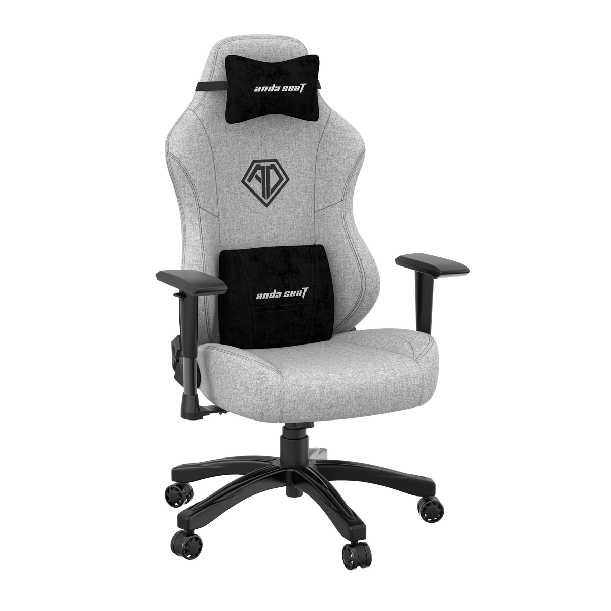 AndaSeat Phantom 3 Premium Gaming Chair, Grey, product image 1