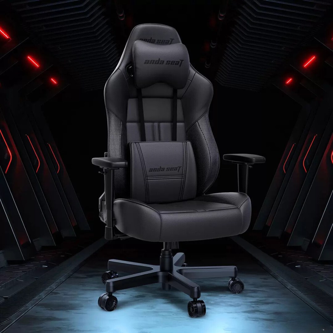 AndaSeat Dark Demon Dragon Gaming Chair, Black, product image 2