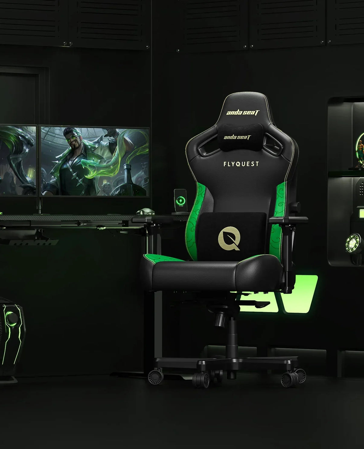 AndaSeat Kaiser 3 Premium Gaming Chair, FlyQuest Edition, product image 6