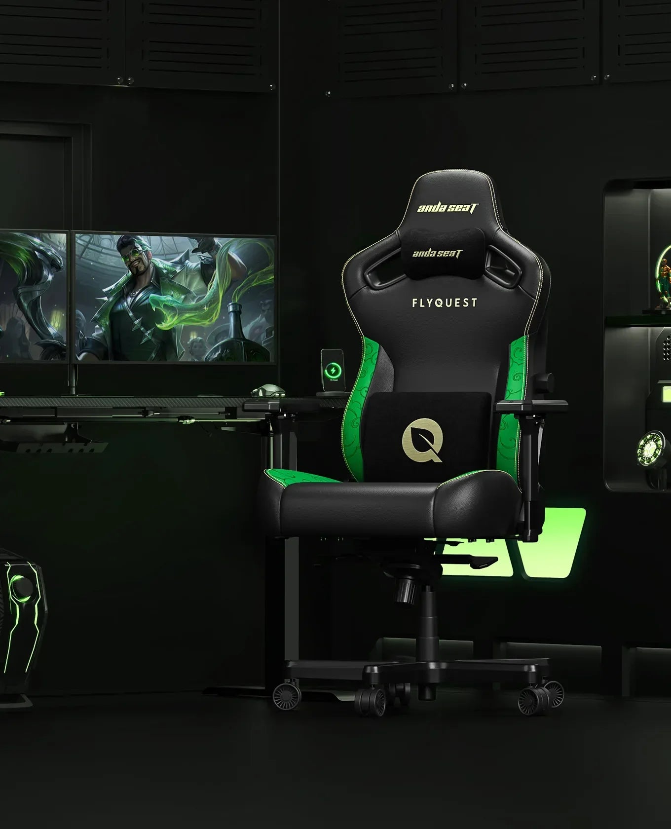 AndaSeat Kaiser 3 Premium Gaming Chair, FlyQuest Edition, product image 6