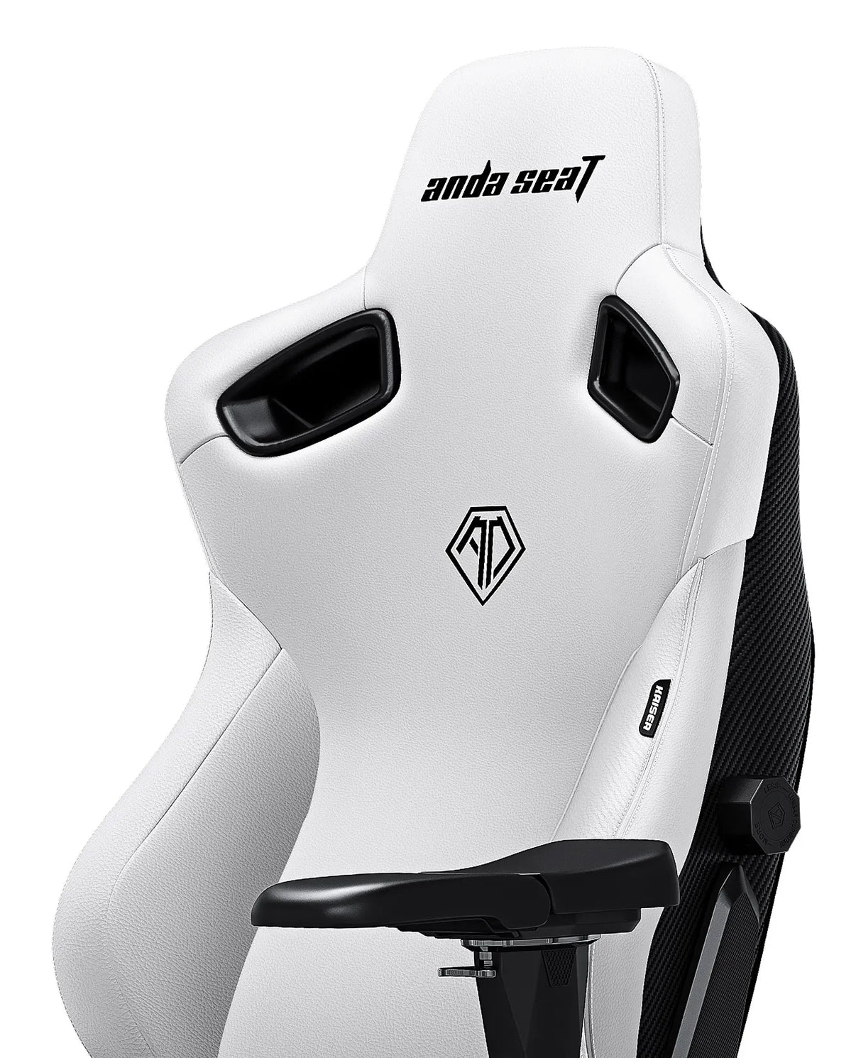 AndaSeat Kaiser 3 Pro Gaming Chair, White, product image 8