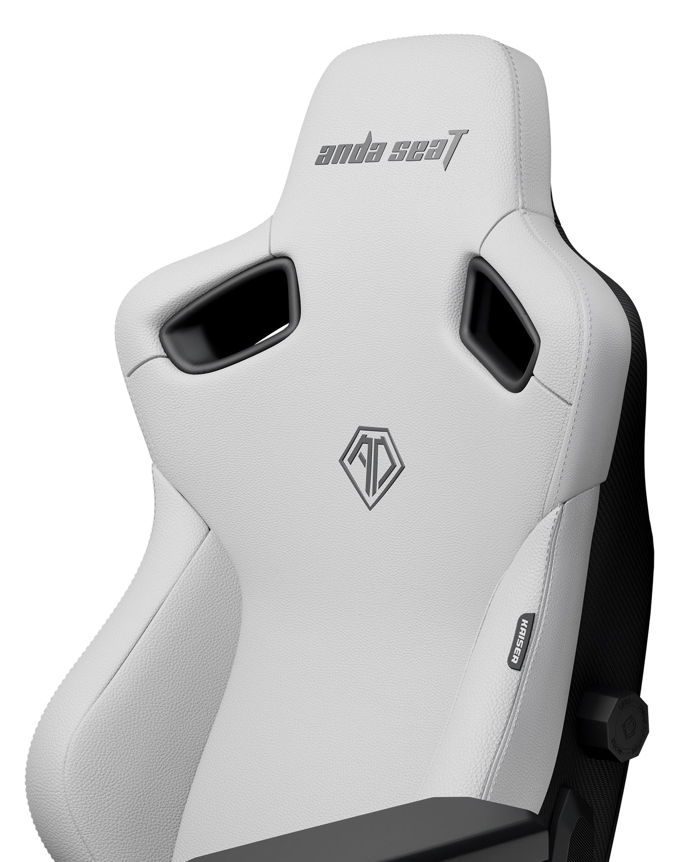 AndaSeat Kaiser 3 Premium Gaming Chair, White, product image 4