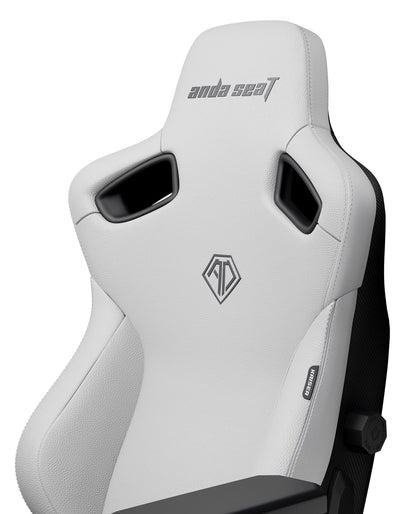 AndaSeat Kaiser 3 Premium Gaming Chair, White, product image 4